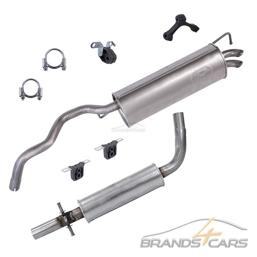 Atec auspuffanlage mittel - auspuffanlage,