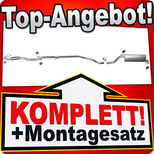 Auspuff für opel - auspuff, e