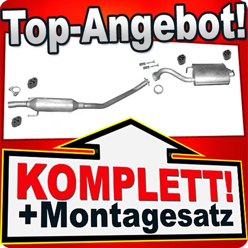 Auspuff für toyota corolla - für,
