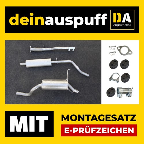 Auspuffanlage für fiat idea - für,
