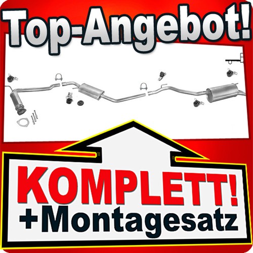 Auspuff für 2 - t4, 2.4
