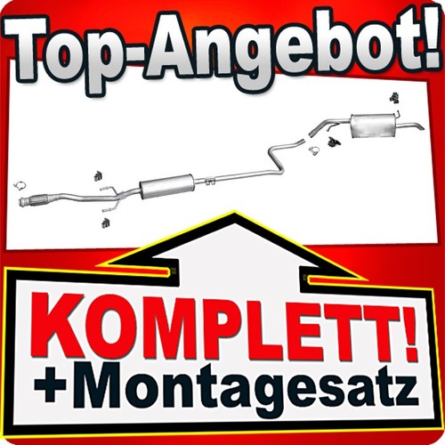 Auspuff für citroen c4 - &,