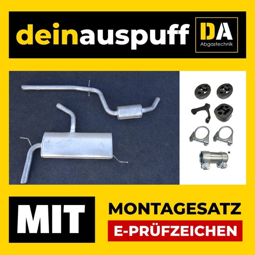Auspuffanlage für seat altea - auspuffanlage,