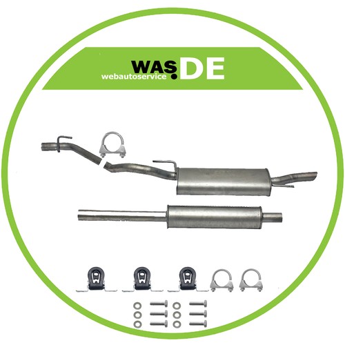 Auspuffanlage auspuff kat - auspuff,