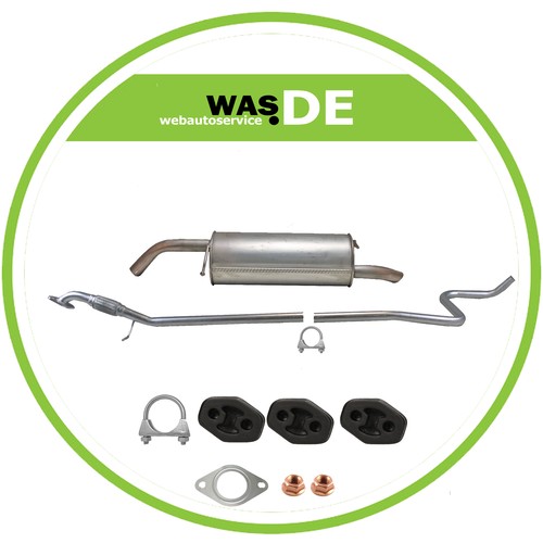 Auspuffanlage für ford - auspuffanlage, fiesta
