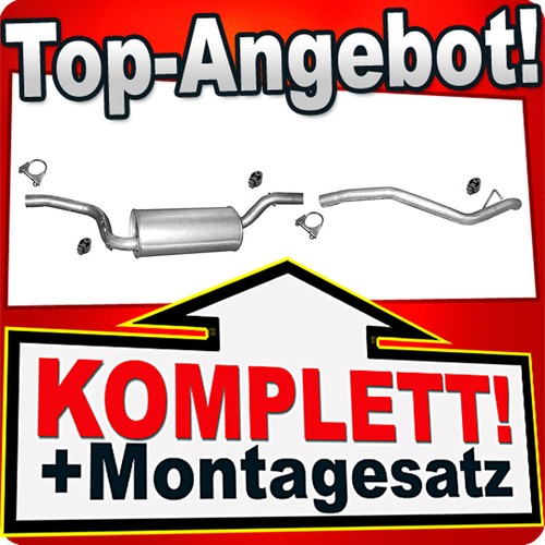 Auspuffanlage für ford focus - auspuffanlage,