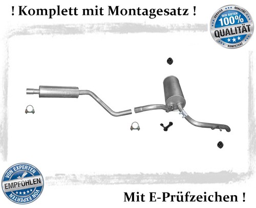 Auspuffanlage audi 4 55kw - auspuffanlage, a2