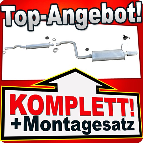 Auspuff für audi - für,