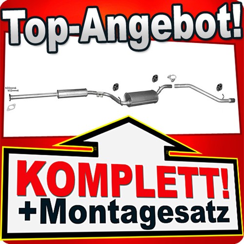 Auspuff für mazda - auspuff,