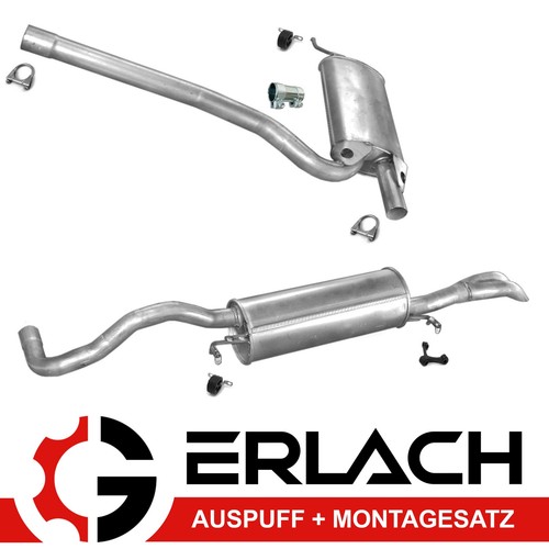 Auspuffanlage für audi 9 - a4, 1.9