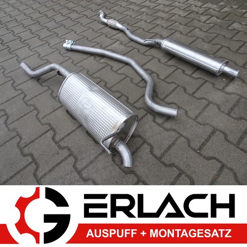 Auspuff für opel corsa 4i - auspuff,