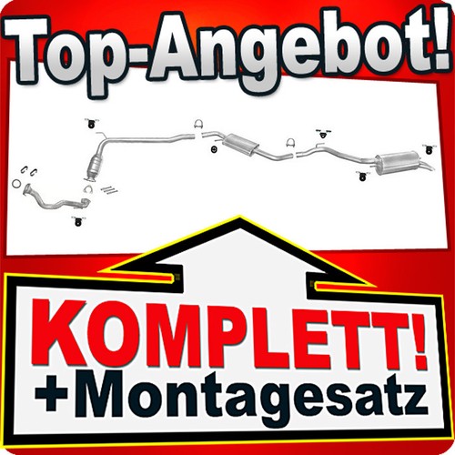 Komplette auspuffanlage für - komplette,