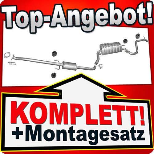 Auspuff für kia cee - für,