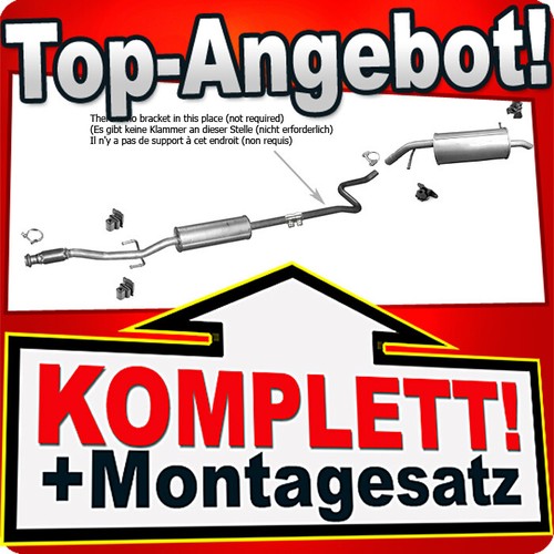 Auspuff für citroen - auspuff,