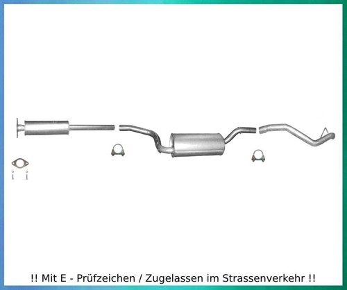 Auspuffanlage ford focus - auspuffanlage,