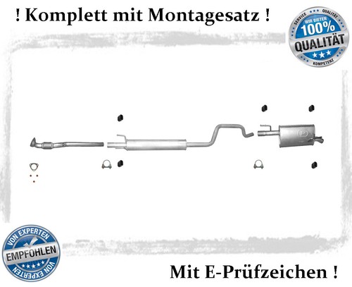Auspuffanlage opel meriva - meriva, a