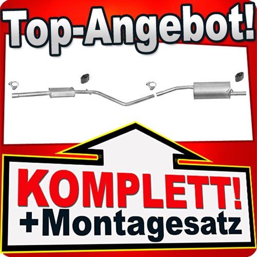Auspuff für dacia sandero - sandero, i